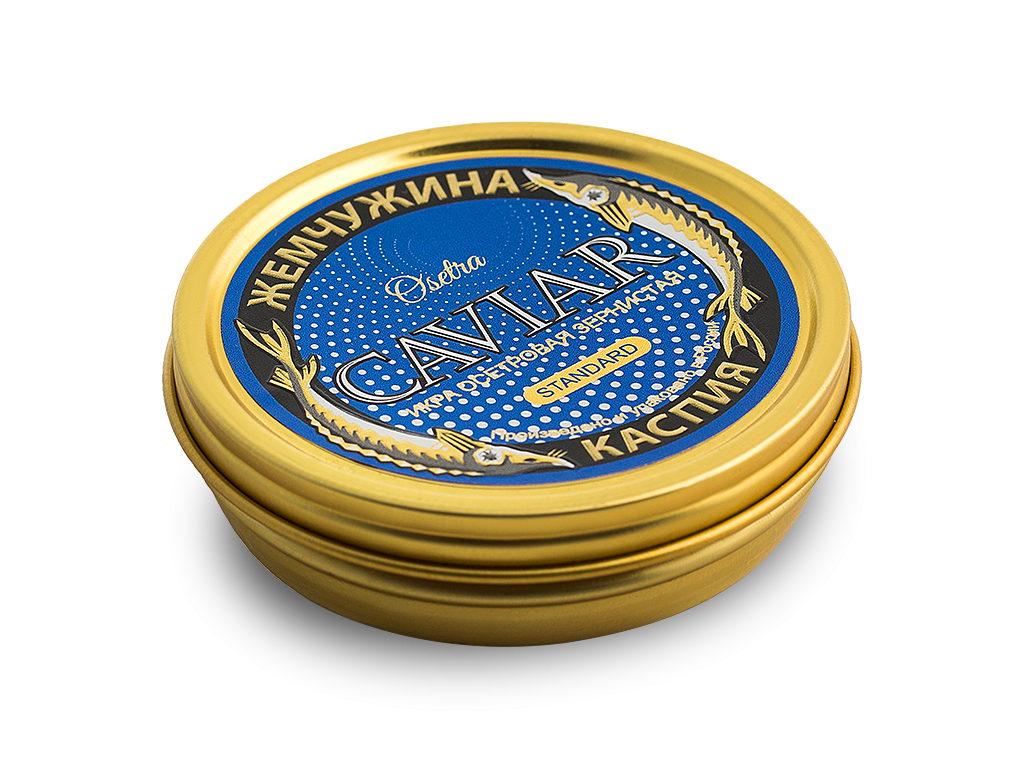Черная икра осетра 125 г.